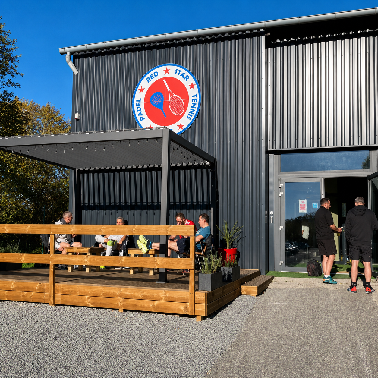 Façade extérieure du site Red Star Sud
